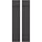 Ekena Millwork Americraft 3-Board, 2 Batten Exterior Real Wood Joined Board-n-Batten Shutters, ARW101BB311X59SMH, PR ARW101BB311X59SMH - alternate 1